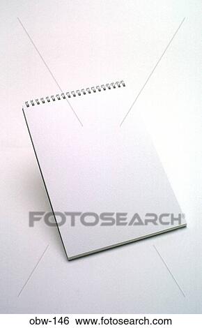 Stock Photograph - Oblique View of Watercolour Sketch Pad. Fotosearch