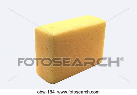 Oblique View of Yellow Cleaning Sponge View Large Photo Image Picture - Oblique View of Yellow Cleaning Sponge. Fotosearch