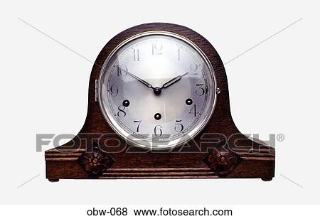 Stock Photo - Old Fashioned Domestic Clock. Fotosearch
