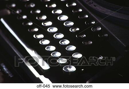 Old Typewriter Keyboard View Large Photo Image Stock Photography - Old Typewriter Keyboard. Fotosearch