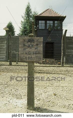 Old Wooden Stop Sign Auschwitz Poland View Large Photo Image Stock Image - Old Wooden Stop Sign Auschwitz Poland. Fotosearch