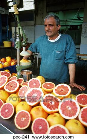 Older Man Selling Grapefruit Carmel Market Israel View Large Photo Image Stock Image - Older Man Selling Grapefruit Carmel Market Israel. Fotosearch