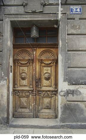 Ornate Door Kazimierz District Krakow Poland View Large Photo Image Stock Photo - Ornate Door Kazimierz District Krakow Poland. Fotosearch