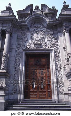 Palacio de Gobierno Lima Peru View Large Photo Image Stock Photography - Palacio de Gobierno Lima Peru. Fotosearch