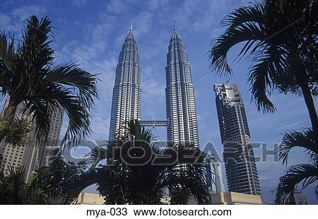 Palm Trees and the Petronas Towers Kuala Lumpur Malaysia View Large Photo Image Stock Image - Palm Trees and the Petronas Towers Kuala Lumpur Malaysia. Fotosearch