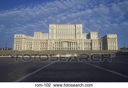 Parliament Palace Bucharest Romania View Large Photo Image Stock Image - Parliament Palace Bucharest Romania. Fotosearch
