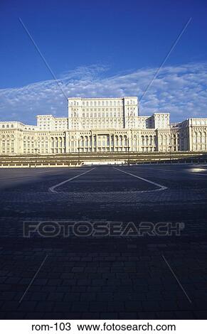 Parliament Palace Bucharest Romania View Large Photo Image Stock Image - Parliament Palace Bucharest Romania. Fotosearch
