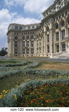 Parliament Palace Bucharest Romania View Large Photo Image Stock Image - Parliament Palace Bucharest Romania. Fotosearch