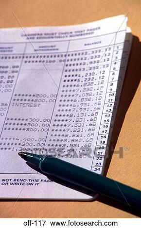 Pen and Bank Statement View Large Photo Image Stock Photo - Pen and Bank Statement. Fotosearch