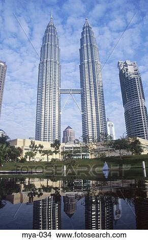 Petronas Towers Kuala Lumpur Malaysia View Large Photo Image Picture - Petronas Towers Kuala Lumpur Malaysia. Fotosearch