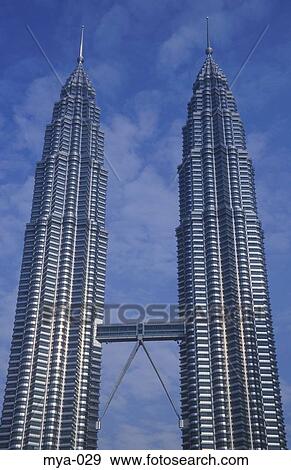 Petronas Towers Kuala Lumpur Malaysia View Large Photo Image Stock Photo - Petronas Towers Kuala Lumpur Malaysia. Fotosearch