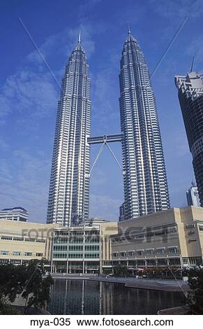 Stock Photography - Petronas Towers Kuala Lumpur Malaysia. Fotosearch