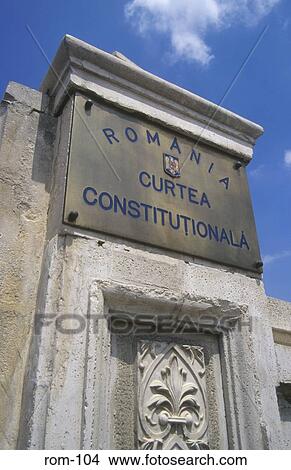 Plaque on the Parliament Palace Bucharest Romania View Large Photo Image Picture - Plaque on the Parliament Palace Bucharest Romania. Fotosearch