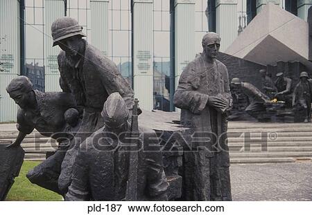 Powstania Warsawskigeo Monument Warsaw Poland View Large Photo Image Stock Photo - Powstania Warsawskigeo Monument Warsaw Poland. Fotosearch