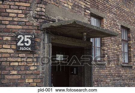 Prisoners' Block Auschwitz Poland View Large Photo Image Stock Image - Prisoners' Block Auschwitz Poland. Fotosearch