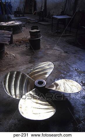 Stock Image - Propeller Iquitos Peru. Fotosearch
