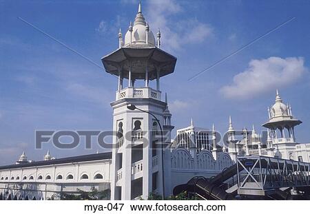 Stock Photo - Railway Station Kuala Lumpur Malaysia. Fotosearch
