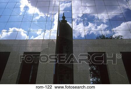 Reflections in a Glass Office Block Bucharest Romania View Large Photo Image Stock Image - Reflections in a Glass Office Block Bucharest Romania. Fotosearch