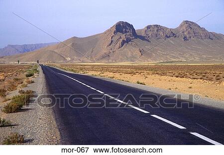 Road through Desert Ziz Valley Morocco View Large Photo Image Stock Photo - Road through Desert Ziz Valley Morocco. Fotosearch