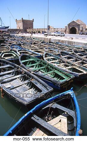 Rowing Boats Closely Moored in Harbour Morocco View Large Photo Image Stock Photography - Rowing Boats Closely Moored in Harbour Morocco. Fotosearch