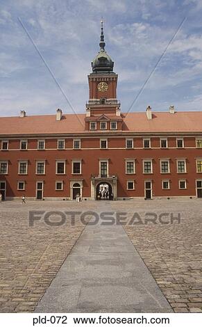 Royal Castle Warsaw Old Town Poland View Large Photo Image Stock Image - Royal Castle Warsaw Old Town Poland. Fotosearch