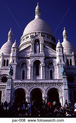 Sacre Cour Paris France View Large Photo Image Stock Photo - Sacre Cour Paris France. Fotosearch