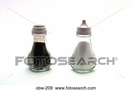 Stock Photo - Salt and Pepper Shakers. Fotosearch