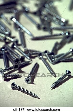 Scattered Screws View Large Photo Image Stock Photo - Scattered Screws. Fotosearch