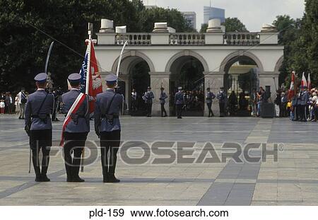 Soldiers on Guard at the Tomb of the Unknown Soldier Warsaw Poland View Large Photo Image Stock Photo - Soldiers on Guard at the Tomb of the Unknown Soldier Warsaw Poland. Fotosearch