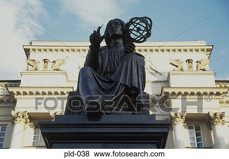 Statue of Copernicus Warsaw Poland View Large Photo Image Stock Photo - Statue of Copernicus Warsaw Poland. Fotosearch