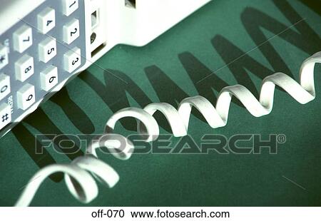 Telephone Handset and Lead against Green Background View Large Photo Image Stock Image - Telephone Handset and Lead against Green Background. Fotosearch