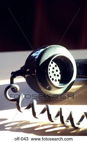 Telephone Handset on Desk View Large Photo Image Stock Image - Telephone Handset on Desk. Fotosearch