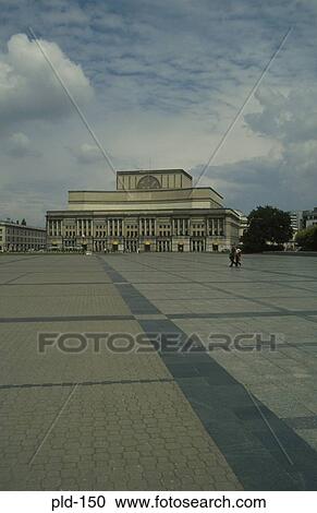 The Grand Theatre Warsaw Poland View Large Photo Image Stock Image - The Grand Theatre Warsaw Poland. Fotosearch