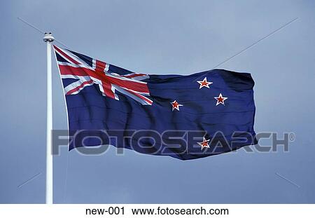 The New Zealand Flag View Large Photo Image Stock Image - The New Zealand Flag. Fotosearch