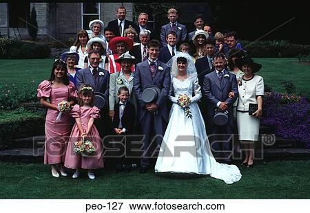 Stock Photo - The Wedding Party. Fotosearch
