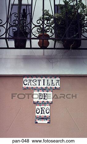Tiled Name on House Panama City View Large Photo Image Stock Photo - Tiled Name on House Panama City. Fotosearch
