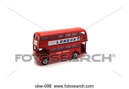 Toy Red Double Decker Bus View Large Photo Image Stock Photo - Toy Red Double Decker Bus. Fotosearch