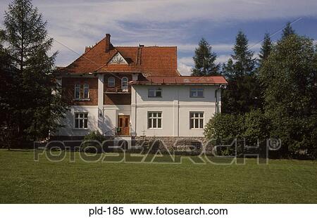 Stock Photography - Traditional Building Zakopane Poland. Fotosearch