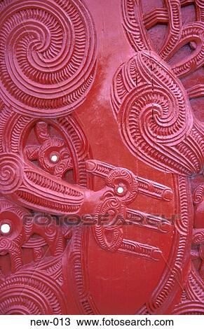 Traditional Maori Wood Carving New Zealand View Large Photo Image Stock Image - Traditional Maori Wood Carving New Zealand. Fotosearch
