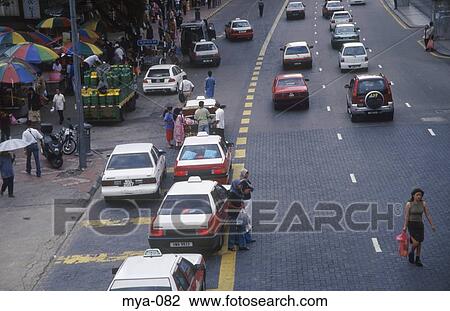 Stock Image - Traffic Kuala Lumpur Malaysia. Fotosearch