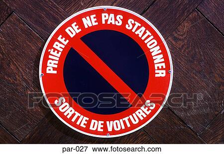 Traffic Sign Paris France View Large Photo Image Stock Photo - Traffic Sign Paris France. Fotosearch