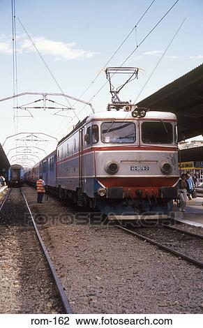 Train in Gara Baneasa Station Bucharest Romania View Large Photo Image Stock Image - Train in Gara Baneasa Station Bucharest Romania. Fotosearch