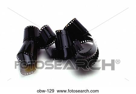 Stock Photo - Unwound 35mm Camera Film. Fotosearch