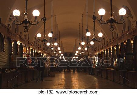 View of Lights in the Cloth Hall Rynek Glowny Krakow Poland View Large Photo Image Stock Image - View of Lights in the Cloth Hall Rynek Glowny Krakow Poland. Fotosearch