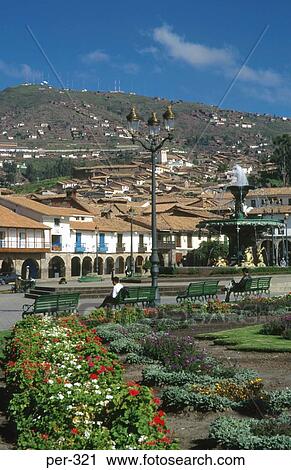 View of the Plaza de Amas Cuzco Peru View Large Photo Image Stock Image - View of the Plaza de Amas Cuzco Peru. Fotosearch
