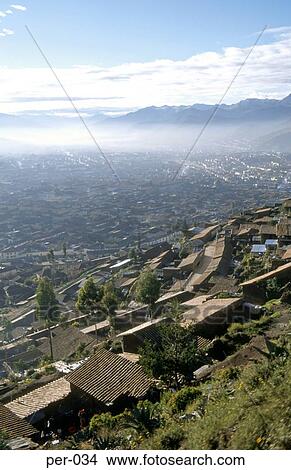 View over Cuzco Peru View Large Photo Image Picture - View over Cuzco Peru. Fotosearch