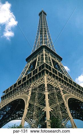 View up the Eiffel Tower Paris France View Large Photo Image Stock Image - View up the Eiffel Tower Paris France. Fotosearch