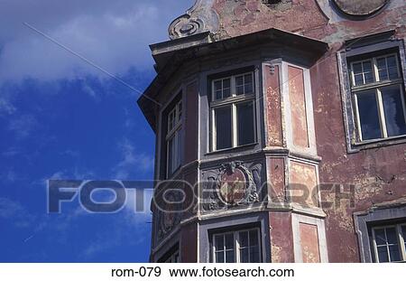 Stock Photo - Wallscape Brasov Romania. Fotosearch