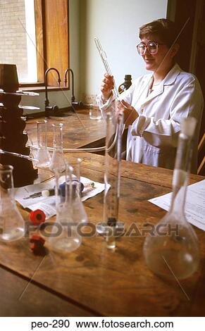 Woman Scientist Using Laboratory Glassware View Large Photo Image Stock Image - Woman Scientist Using Laboratory Glassware. Fotosearch