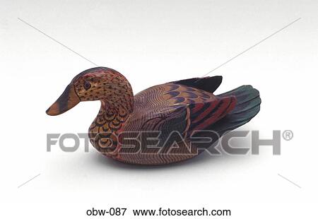 Wooden Handpainted Decorative Duck View Large Photo Image Stock Photo - Wooden Handpainted Decorative Duck. Fotosearch